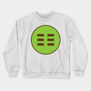 I Ching Earth Trigram ( Kun ) Crewneck Sweatshirt